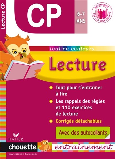 Couverture_Lecture CP, 6-7 ans