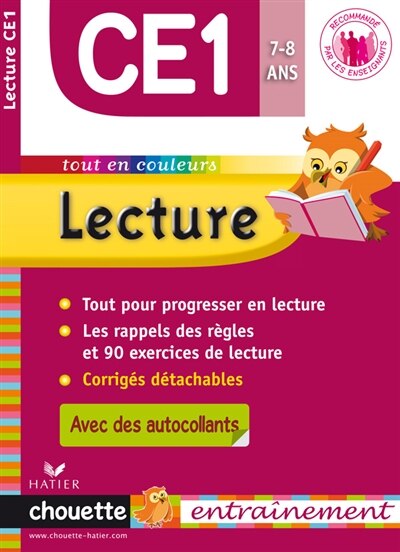 Couverture_Lecture CE1, 7-8 ans
