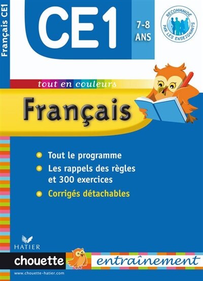 Front cover_Français CE1, 7-8 ans