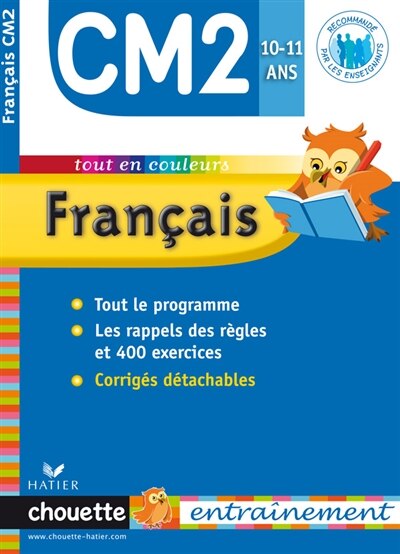 Front cover_Français CM2, 10-11 ans