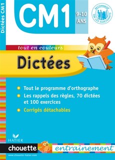 Front cover_Dict&eacute;es CM1, 9-10 ans