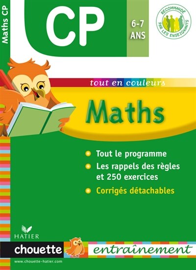 Front cover_Maths CP, 6-7 ans