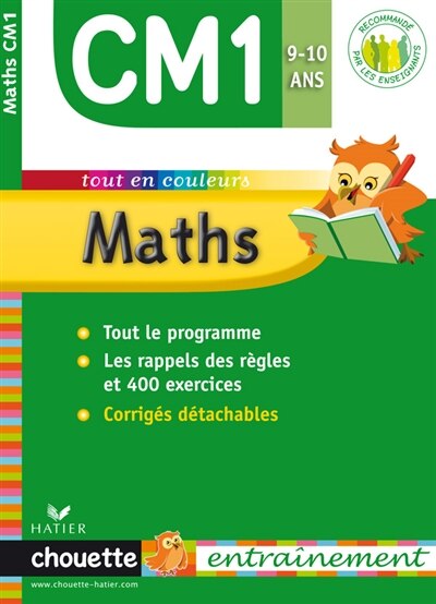 Couverture_Maths CM1, 9-10 ans