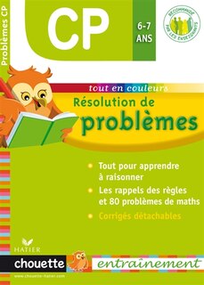 Front cover_R&eacute;solution de probl&egrave;mes CP, 6-7 ans