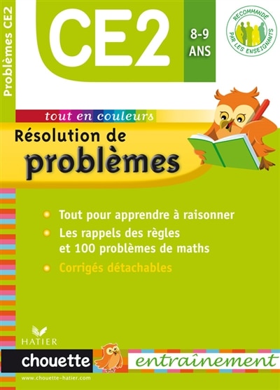 Couverture_R&eacute;solution de probl&egrave;mes CE2, 8-9 ans