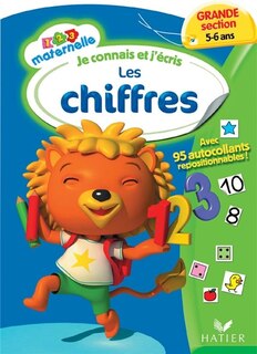 Couverture_Je connais et j'&eacute;cris les chiffres, grande section 5-6 ans