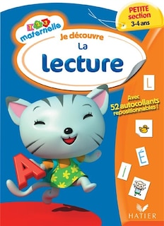 Front cover_Je d&eacute;couvre la lecture, petite section 3-4 ans