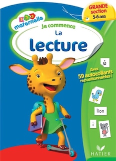 Couverture_Je commence la lecture, grande section 5-6 ans