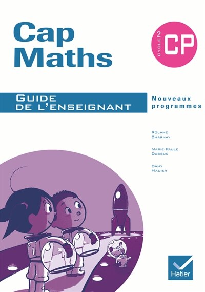Front cover_Cap maths, CP, cycle 2