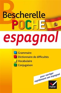 Front cover_Espagnol, poche : grammaire, dictionnaire de difficultés, vocabulaire, conjugaison
