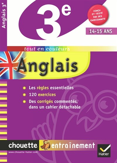 Couverture_Anglais 3e, 14-15 ans