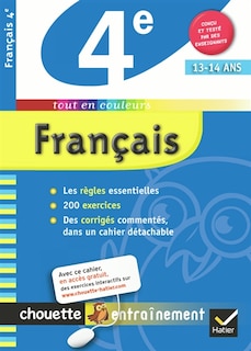 Front cover_Fran&ccedil;ais 4e, 13-14 ans
