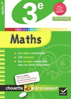 Front cover_Maths 3e, 14-15 ans