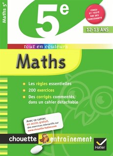 Front cover_Maths 5e, 12-13 ans
