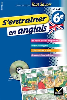 Couverture_S'entra&icirc;ner en anglais 6e, 11-12 ans