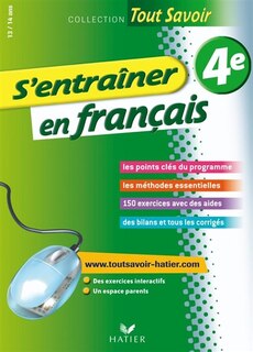 Front cover_S'entra&icirc;ner en fran&ccedil;ais