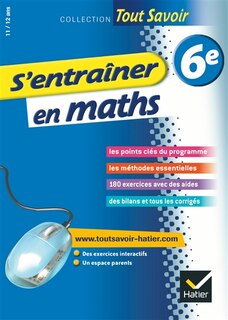 Couverture_S'entra&icirc;ner en maths 6e