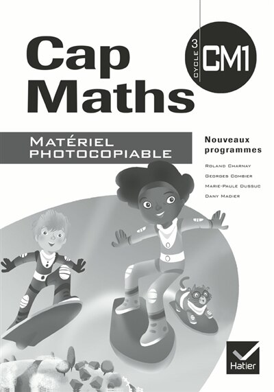 Couverture_Cap maths CM1, cycle 3