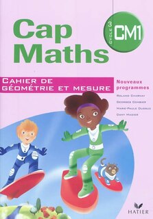 Couverture_Cap maths, CM1 cycle 3