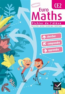 Front cover_Euro maths CE2 : cycle des approfondissements : chercher, comprendre, apprendre