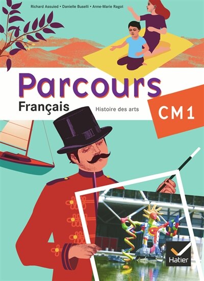 Couverture_Parcours, français, CM1 : manuel de l'élève