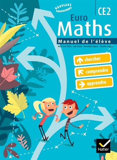 Front cover_Euro maths CE2 : cycle des approfondissements : manuel de l'élève