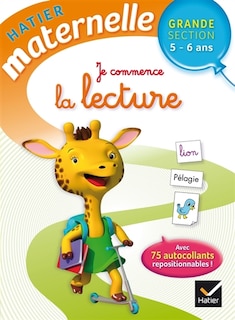 Couverture_Je commence la lecture, grande section 5-6 ans
