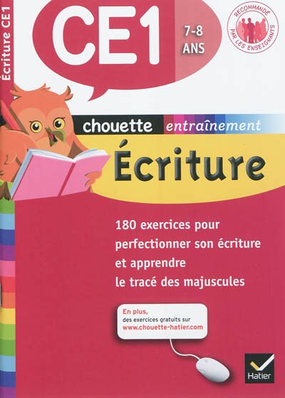 Front cover_Ecriture CE1, 7-8 ans