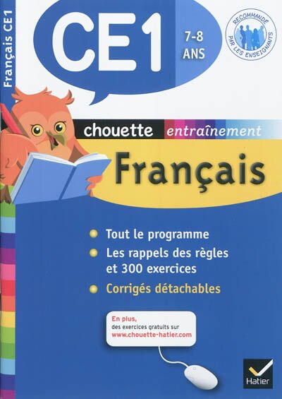 Front cover_Français CE1, 7-8 ans