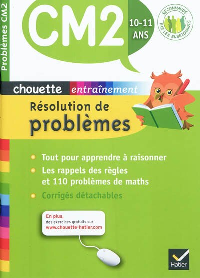 Couverture_Résolution de problèmes CM2, 10-11 ans