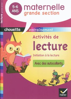 Front cover_Activit&eacute;s de lecture, maternelle grande section, 5-6 ans