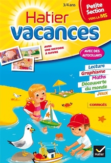 Couverture_Hatier vacances, petite section vers la MS, 3-4 ans