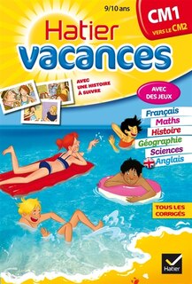 Front cover_Hatier vacances, CM1 vers le CM2, 9-10 ans