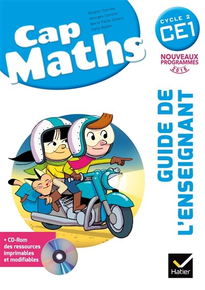 Cap maths CE1, cycle 2: guide de l'enseignant