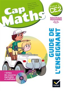 Couverture_Cap maths CE2, cycle 2 : guide de l'enseignant : nouveaux programmes 2016