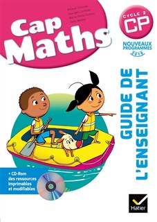 Front cover_Cap maths, CP, cycle 2 : guide de l'enseignant : nouveaux programmes 2016
