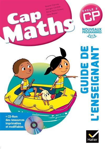 Front cover_Cap maths, CP, cycle 2 : guide de l'enseignant : nouveaux programmes 2016