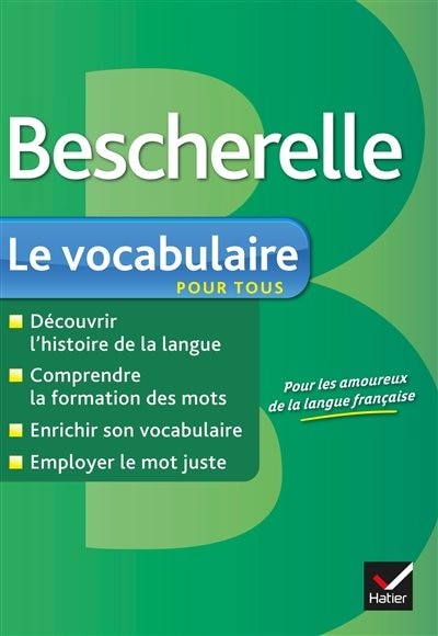 Front cover_Le vocabulaire pour tous