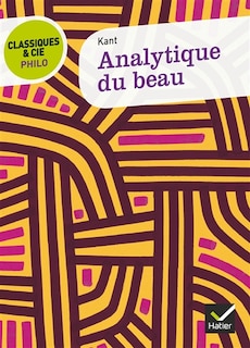 Front cover_Analytique du beau