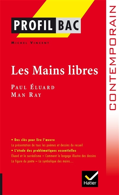 Couverture_Les mains libres (1937), Paul Eluard, Man Ray