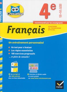 Front cover_Fran&ccedil;ais 4e, 13-14 ans