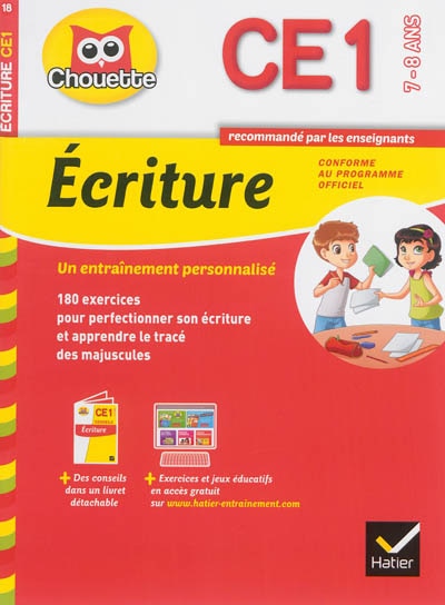 Front cover_Ecriture CE1, 7-8 ans