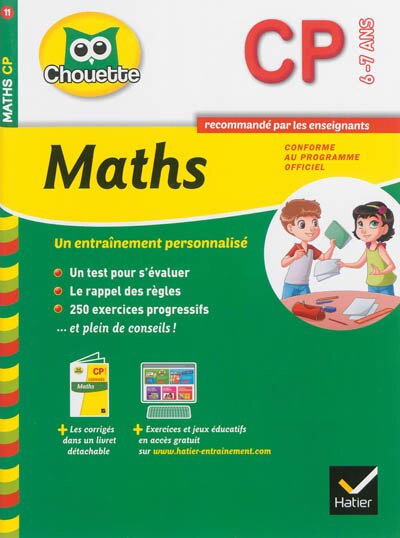 Couverture_Maths CP, 6-7 ans