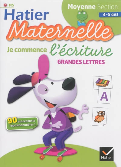 Couverture_Je commence l'&eacute;criture