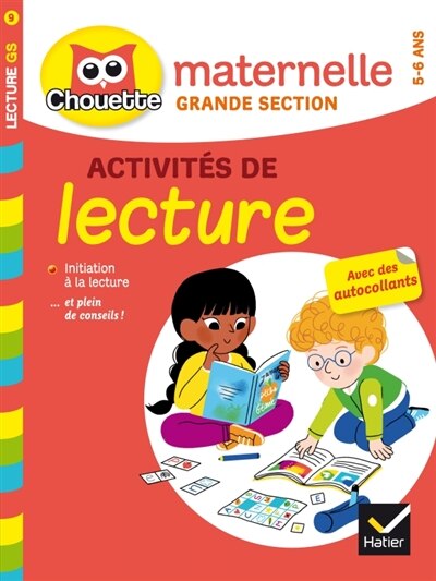 Front cover_Activit&eacute;s de lecture, maternelle grande section, 5-6 ans