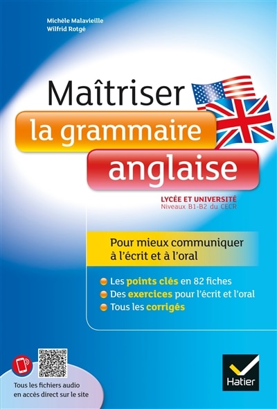 Couverture_Ma&icirc;triser la grammaire anglaise
