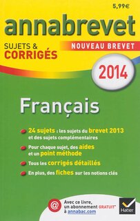 Couverture_Fran&ccedil;ais, s&eacute;ries g&eacute;n&eacute;rale et professionnelle, 2014