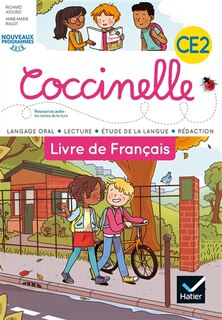 Front cover_Coccinelle, livre de français CE2 : langage oral, lecture, étude de la langue, rédaction