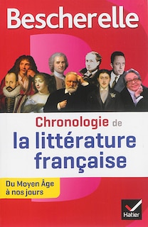 Couverture_Chronologie de la littérature française : du Moyen Age à nos jours
