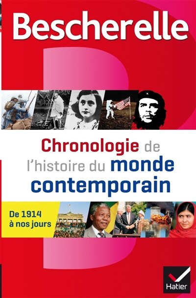 Front cover_Chronologie de l'histoire du monde contemporain